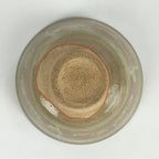 Japanese Ceramic Green Tea Ceremony Bowl Vtg Matcha Chawan Crane Pottery GTB900