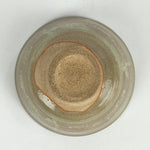 Japanese Ceramic Green Tea Ceremony Bowl Vtg Matcha Chawan Crane Pottery GTB900