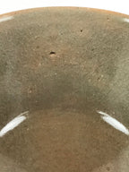 Japanese Ceramic Green Tea Ceremony Bowl Vtg Matcha Chawan Crane Pottery GTB960