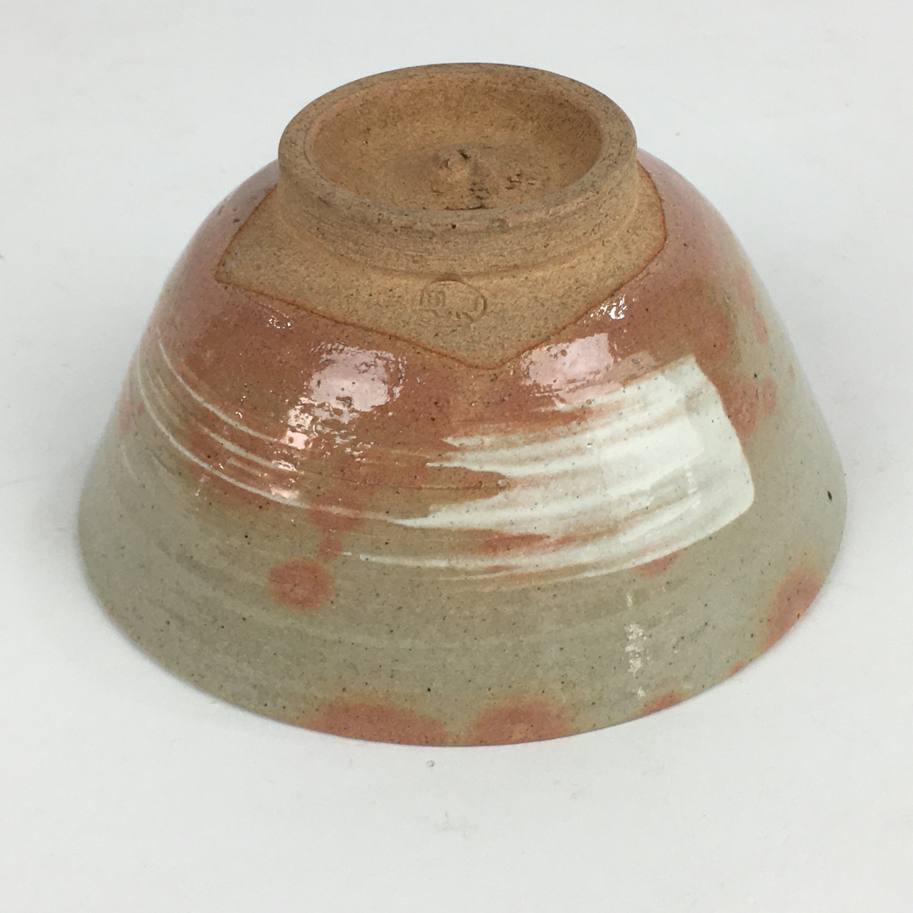 Japanese Ceramic Green Tea Ceremony Bowl Vtg Matcha Chawan Wan-nari GTB909