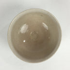 Japanese Ceramic Green Tea Ceremony Bowl Vtg Matcha Chawan White Pottery GTB902