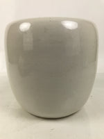 Japanese Ceramic Hibachi Brazier Vtg Pine Tree Outdoor Water Lily Fish Bowl Y443