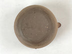Japanese Ceramic Inuyama Ware Water Dropper Suiteki Brown W/ Wood Box PX711