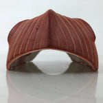 Japanese Ceramic Kirishima Shrine Nine Faces Mask Decoration Vtg Red White OM60