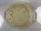 Japanese Ceramic Kiyomizu Ware Donabe Nabe Pot Vtg Pottery White Yakimono PY296