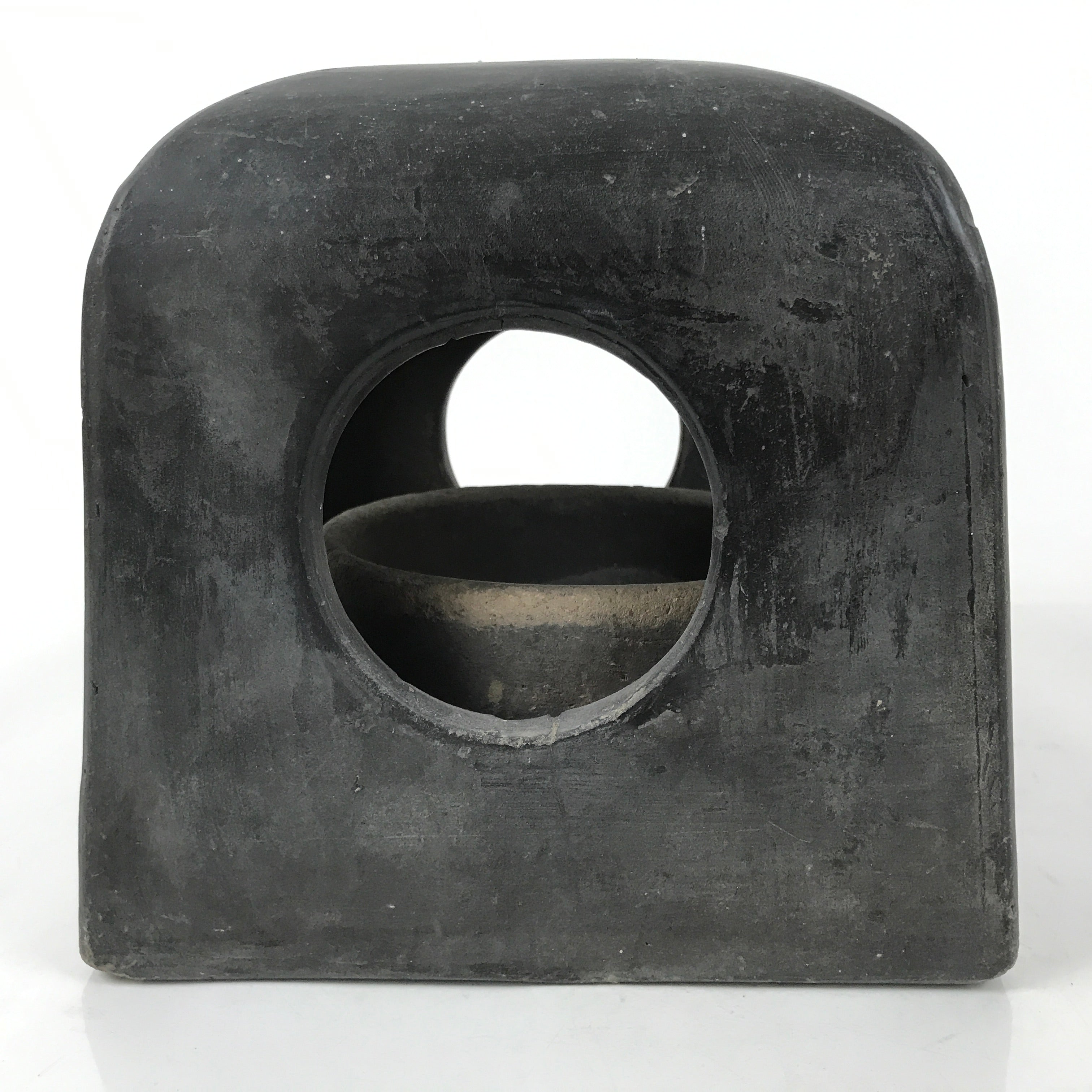 Japanese Ceramic Kotatsu Portable Heater Vtg Charcoal Okigotatsu Anka JK845