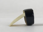 Japanese Ceramic Koto Harp Pick Tsume Vtg Instrument Accessory Plectrum JK585