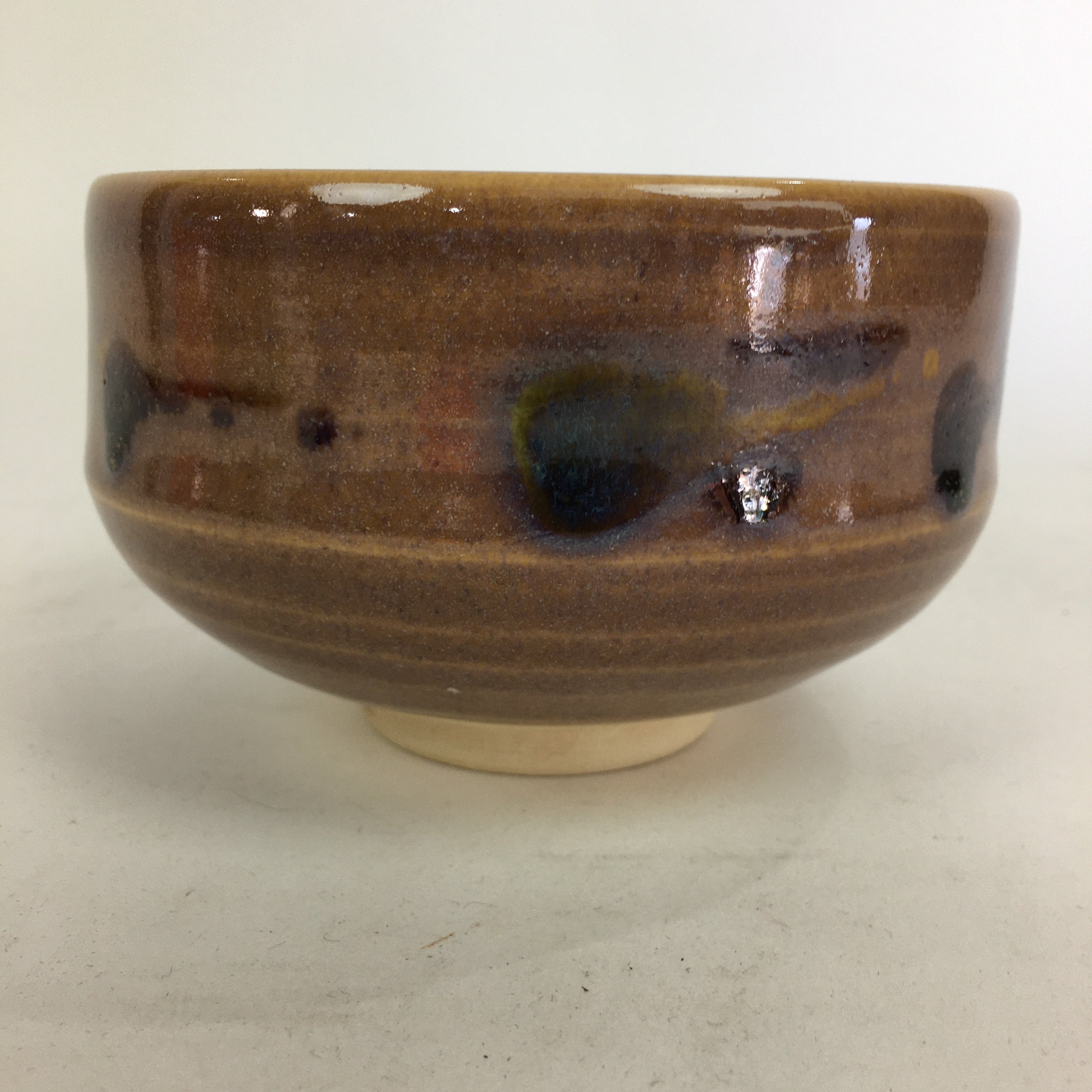 Japanese Ceramic Kyo Ware Tea Ceremony Bowl Matcha Chawan Shimizu Ware GTB767