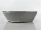 Japanese Ceramic Large Spoon W/ Stand Vtg Nabe Ramen Noodle Soup Gray PY876