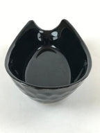 Japanese Ceramic Large Spoon W/ Stand Vtg Ramen Noodle Soup White Black PY558