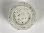 Japanese Ceramic Lidded Bowl Mushiwan Cup Pottery White Blue Bamboo Leaves Y546