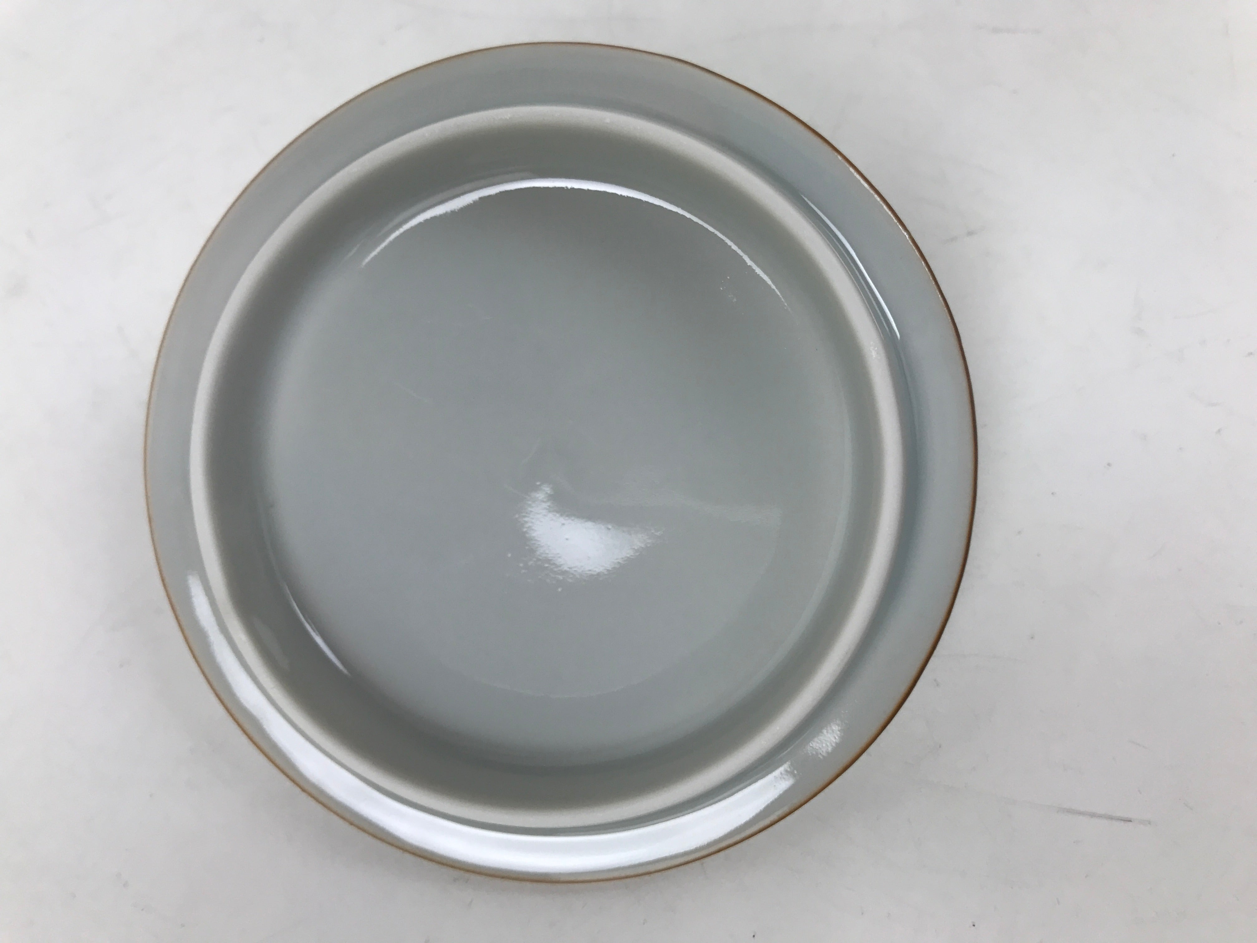 Japanese Ceramic Lidded Teacup Vtg Sometsuke Bird Tree Blue White TC577