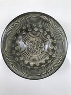 Japanese Ceramic Matcha Tea Ceremony Chawan Gray Summer Bowl Pottery Box PX767