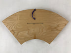 Japanese Ceramic Ofukusan Wood Panel Vtg Setsubun Good Fortune Figurine FL271