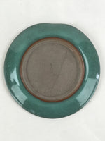 Japanese Ceramic Plate Small Plate Green Vtg Kozara Torizara Meimeizara PY415