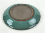 Japanese Ceramic Plate Small Plate Green Vtg Kozara Torizara Meimeizara PY415