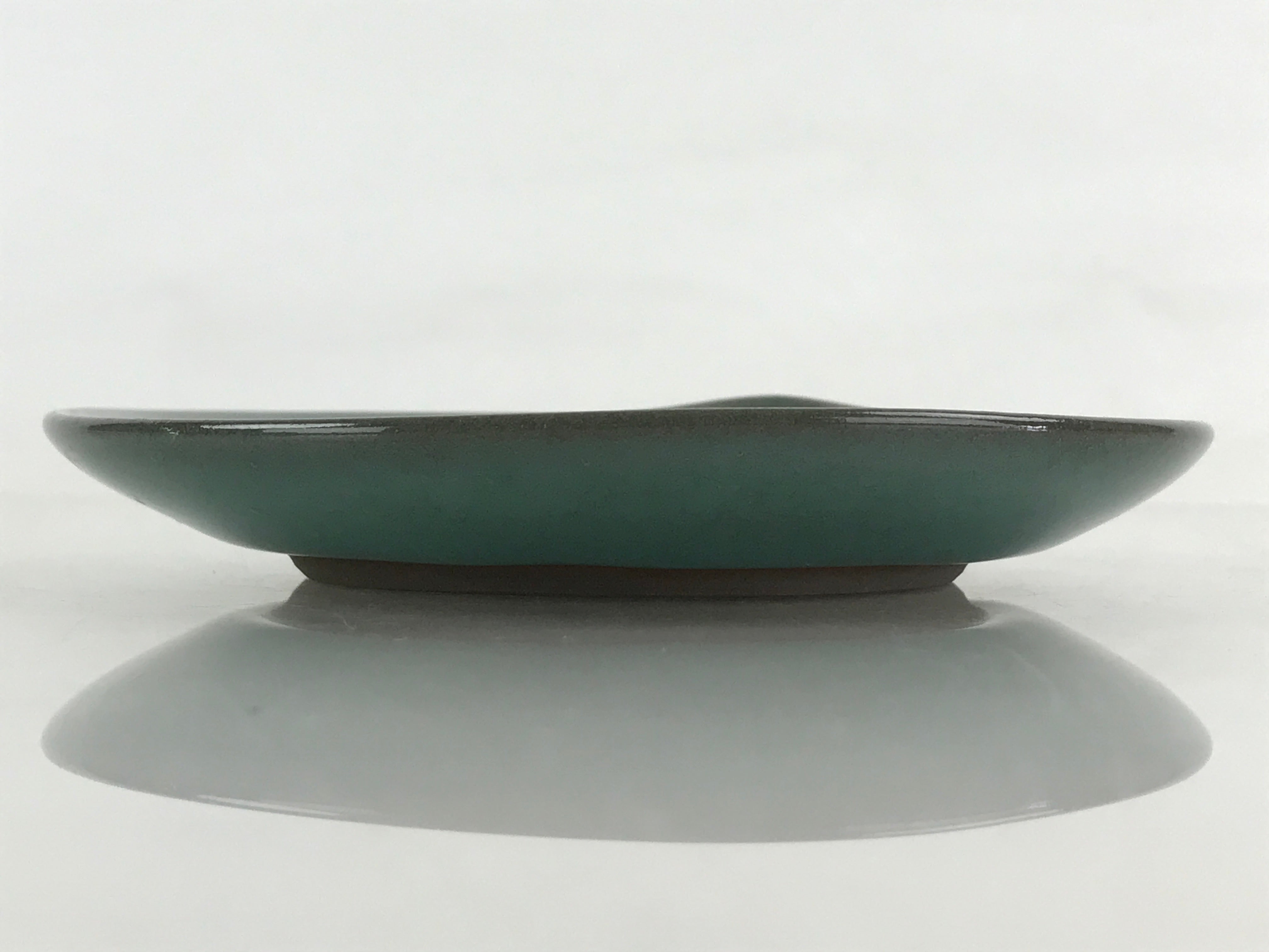 Japanese Ceramic Plate Small Plate Green Vtg Kozara Torizara Meimeizara PY415