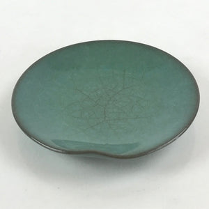 Japanese Ceramic Plate Small Plate Green Vtg Kozara Torizara Meimeizara PY416