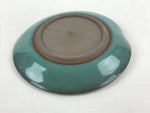 Japanese Ceramic Plate Small Plate Vtg Green Kozara Torizara Meimeizara PY414