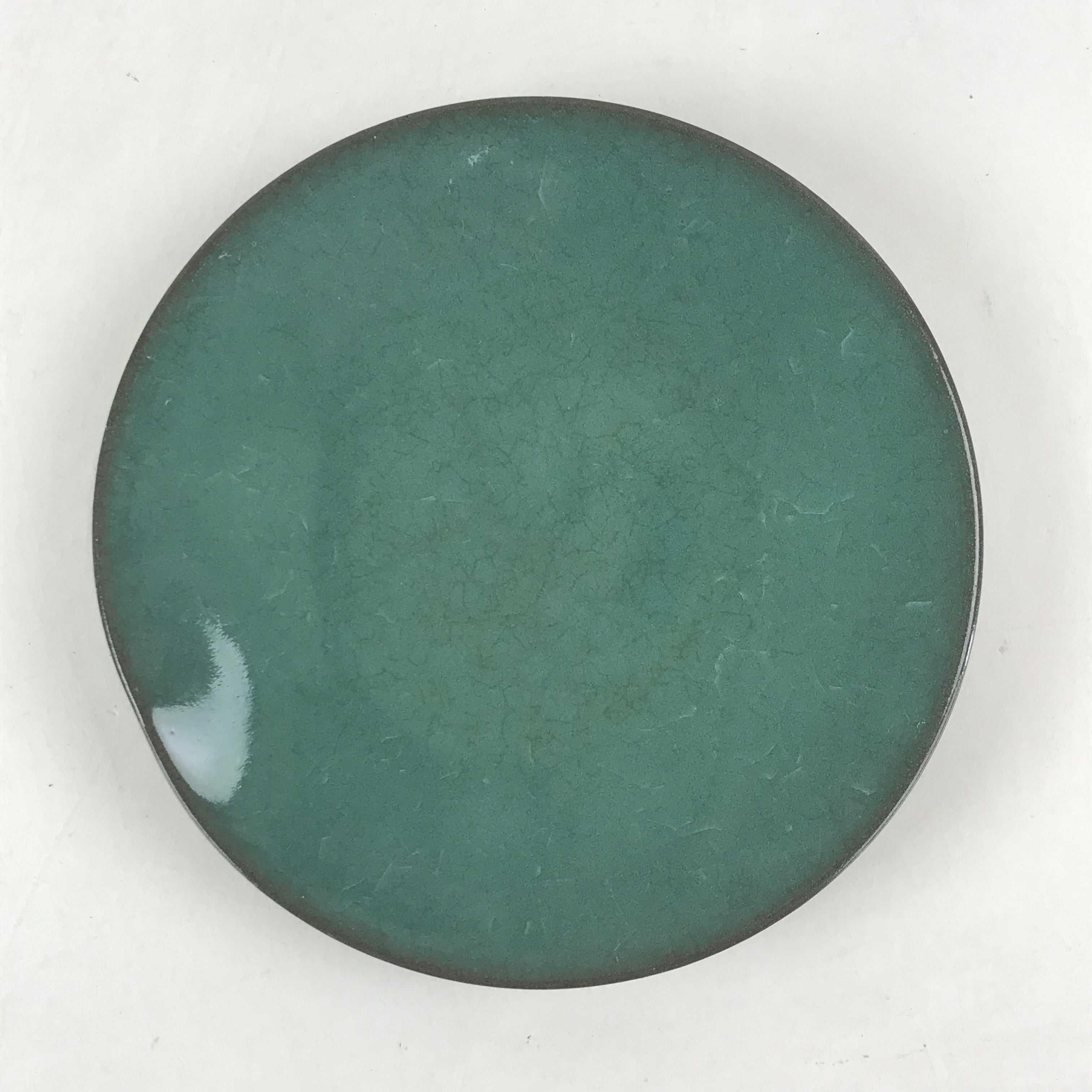 Japanese Ceramic Plate Small Plate Vtg Green Kozara Torizara Meimeizara PY414