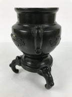 Japanese Ceramic Pottery Usubata Flower Vase Vtg Ikebana Arrangement Kabin UB64