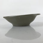 Japanese Ceramic Renge Spoon W/Stand Vtg Nabe Ramen Noodle Soup Gray PY877