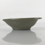 Japanese Ceramic Renge Spoon W/Stand Vtg Nabe Ramen Noodle Soup Gray PY879