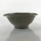 Japanese Ceramic Renge Spoon W/Stand Vtg Nabe Ramen Noodle Soup Gray PY884
