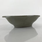 Japanese Ceramic Renge Spoon W/Stand Vtg Nabe Ramen Noodle Soup Gray PY884