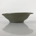 Japanese Ceramic Renge Spoon W/Stand Vtg Nabe Ramen Noodle Soup Gray PY888