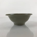 Japanese Ceramic Renge Spoon W/Stand Vtg Nabe Ramen Noodle Soup Gray PY888