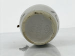 Japanese Ceramic Sake Bottle Empty Miniature Kayoi Tokkuri Vtg Gray Seiku TS925