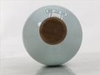 Japanese Ceramic Sake Bottle Kayoi-Tokkuri Vtg Beniotome Shochu Blue White TS795