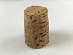 Japanese Ceramic Sake Bottle Kayoi-Tokkuri Vtg Black Hand-Written Kanji TS580