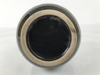 Japanese Ceramic Sake Bottle Kayoi-Tokkuri Vtg Brown Hida Round Sansha TS862