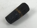 Japanese Ceramic Sake Bottle Kayoi-Tokkuri Vtg Fujiiya Gray Black W/ Cork TS794