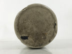 Japanese Ceramic Sake Bottle Kayoi-Tokkuri Vtg Gray Black Kanji TS788