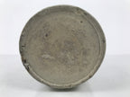 Japanese Ceramic Sake Bottle Kayoi-Tokkuri Vtg Gray Brown Kanji Kanehatsu TS915