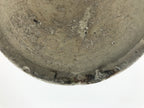 Japanese Ceramic Sake Bottle Kayoi-Tokkuri Vtg Gray Brown Kanji Kanehatsu TS915