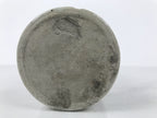 Japanese Ceramic Sake Bottle Kayoi-Tokkuri Vtg Gray Brown Kanji Toyokawa TS906