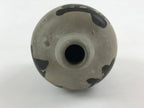 Japanese Ceramic Sake Bottle Kayoi-Tokkuri Vtg Gray Hand-Written Kanji TS548