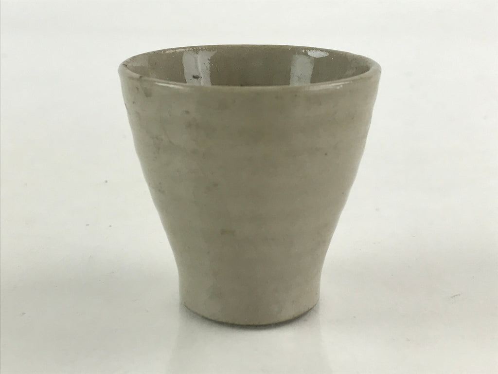 Japanese Ceramic Sake Bottle Sake Cup Kayoi-Tokkuri Hand-Written Vyg Kanji TS514