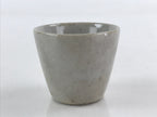 Japanese Ceramic Sake Bottle Sake Cup Set Tokkuri Hand-Written Vtg Kanji TS511