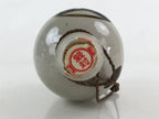 Japanese Ceramic Sake Bottle Sake Cup Set Tokkuri Hand-Written Vtg Kanji TS513