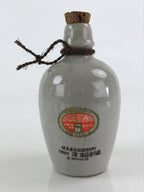 Japanese Ceramic Sake Bottle Sake Cup Set Tokkuri Sakebin Kanji Hida TS540