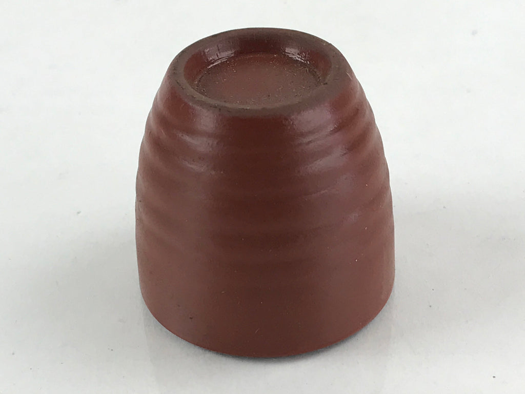 Japanese Ceramic Sake Bottle Sake Cup Set Tokkuri Sakebin Kanji Hidamusume TS537