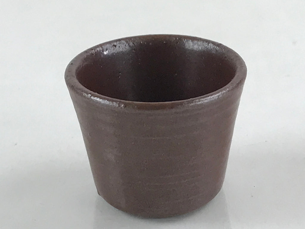 Japanese Ceramic Sake Bottle Sake Cup Set Tokkuri Sakebin Kanji Nagano TS536