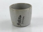 Japanese Ceramic Sake Bottle Sake Cup Set Tokkuri Sakebin Kanji Yosakoi TS539