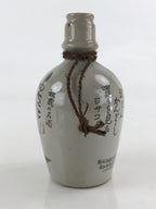 Japanese Ceramic Sake Bottle Sake Cup Set Tokkuri Sakebin Kanji Yosakoi TS539