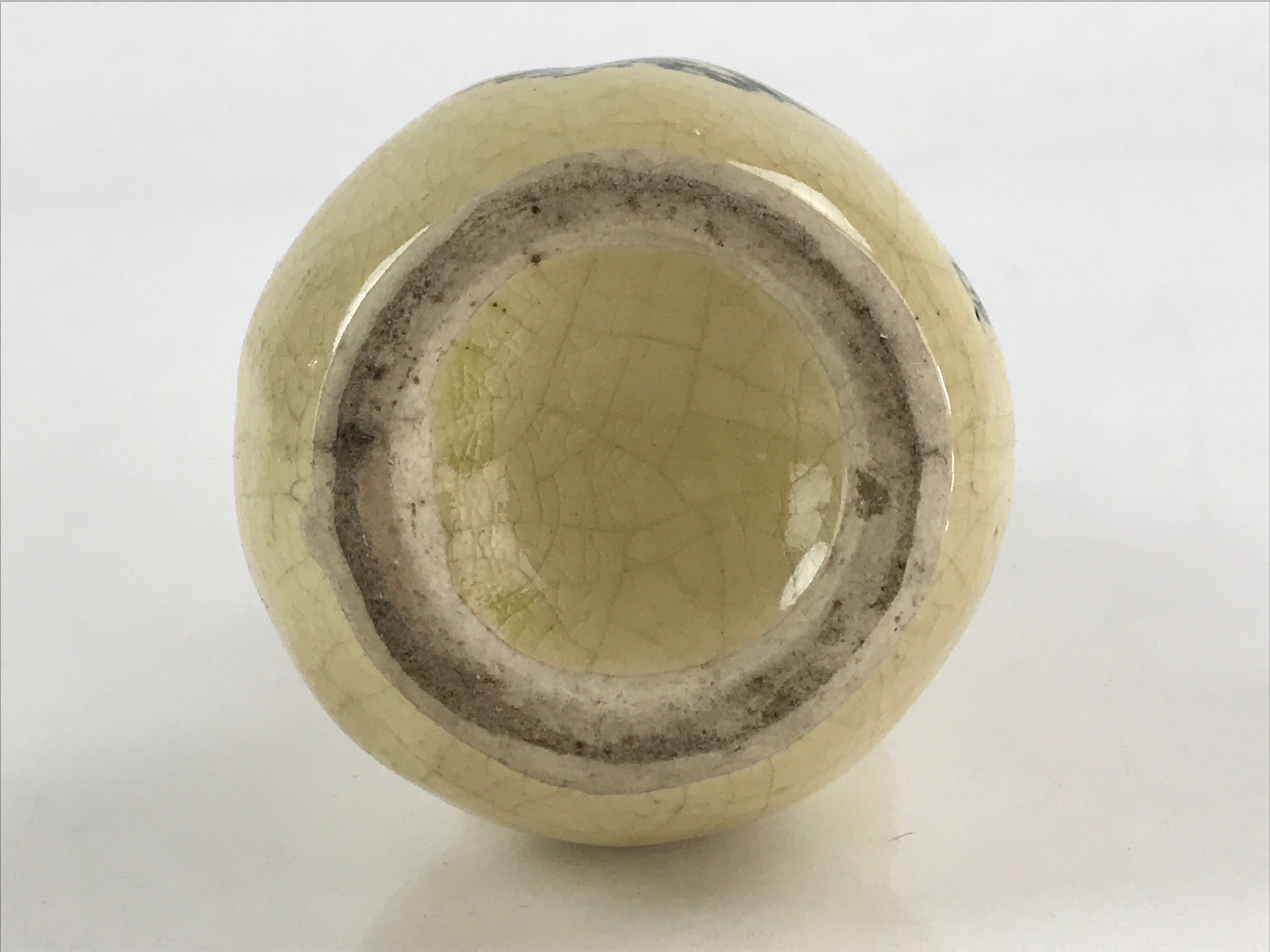 Japanese Ceramic Sake Bottle Sake Cup Tokkuri Sakebin Kanji Gourd Towadako TS542